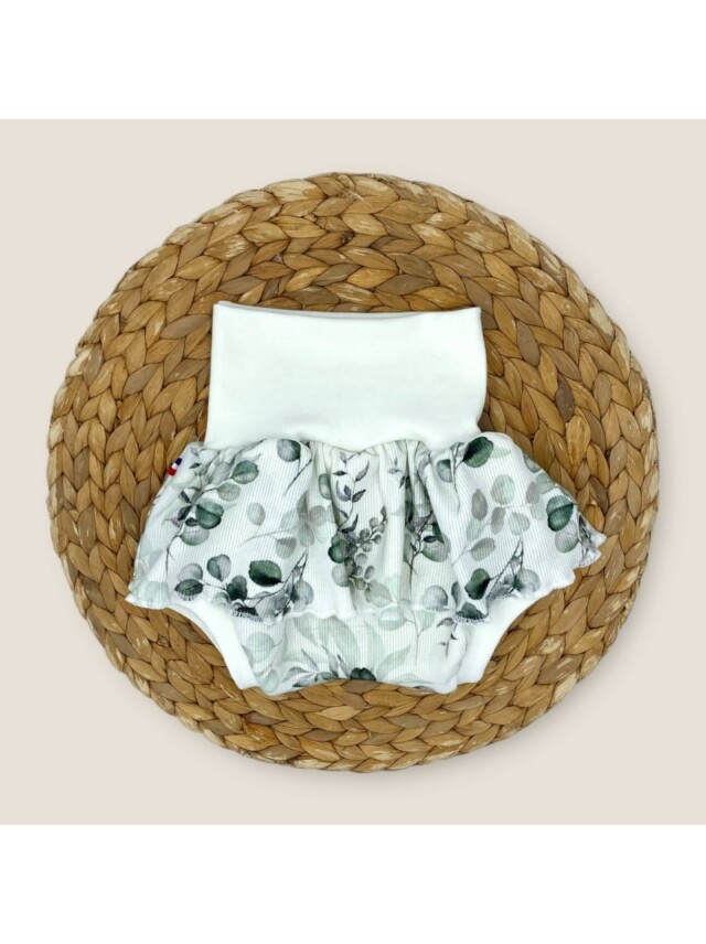 Les Mômes des Dômes - Bloomer avec Jupette Évolutif pour Bébé - Valentine