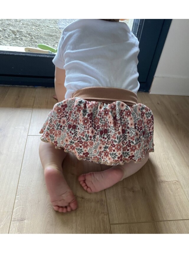Les Mômes des Dômes - Bloomer avec Jupette Évolutif pour Bébé - Amore