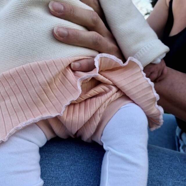 Les Mômes des Dômes - Bloomer avec Jupette Évolutif pour Bébé - Anika