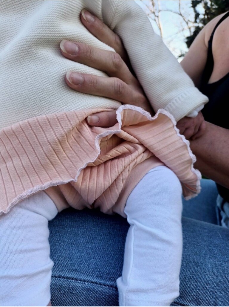 Les Mômes des Dômes - Bloomer avec Jupette Évolutif pour Bébé - Anika