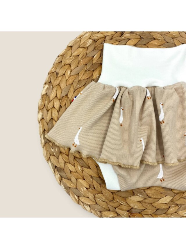 Les Mômes des Dômes - Bloomer avec Jupette Évolutif pour Bébé - Augustine