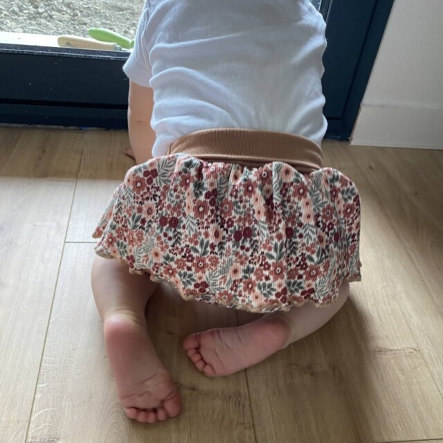 Les Mômes des Dômes - Bloomer avec Jupette Évolutif pour Bébé - Erika