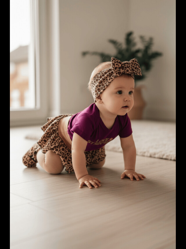 Les Mômes des Dômes - Bloomer avec Jupette Évolutif pour Bébé - Graou