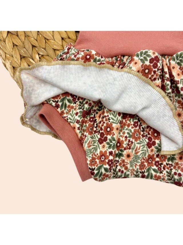 Les Mômes des Dômes - Bloomer avec Jupette Évolutif pour Bébé - Suzanne