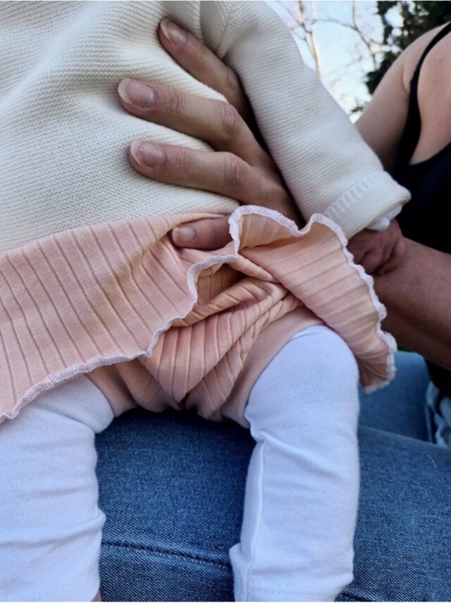 Les Mômes des Dômes - Bloomer avec Jupette Évolutif pour Bébé - Suzanne