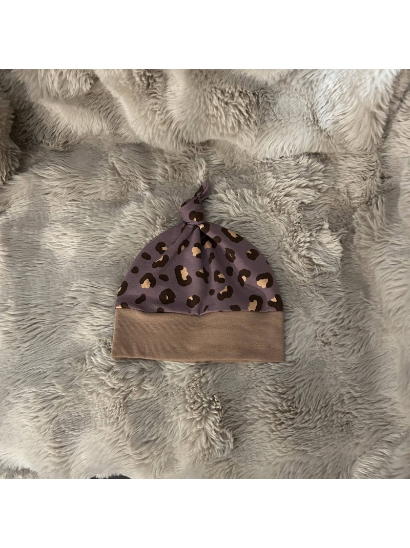 bonnet evolutif avec noeud esther Les Mômes des Dômes - Bonnet évolutif avec noeud Esther