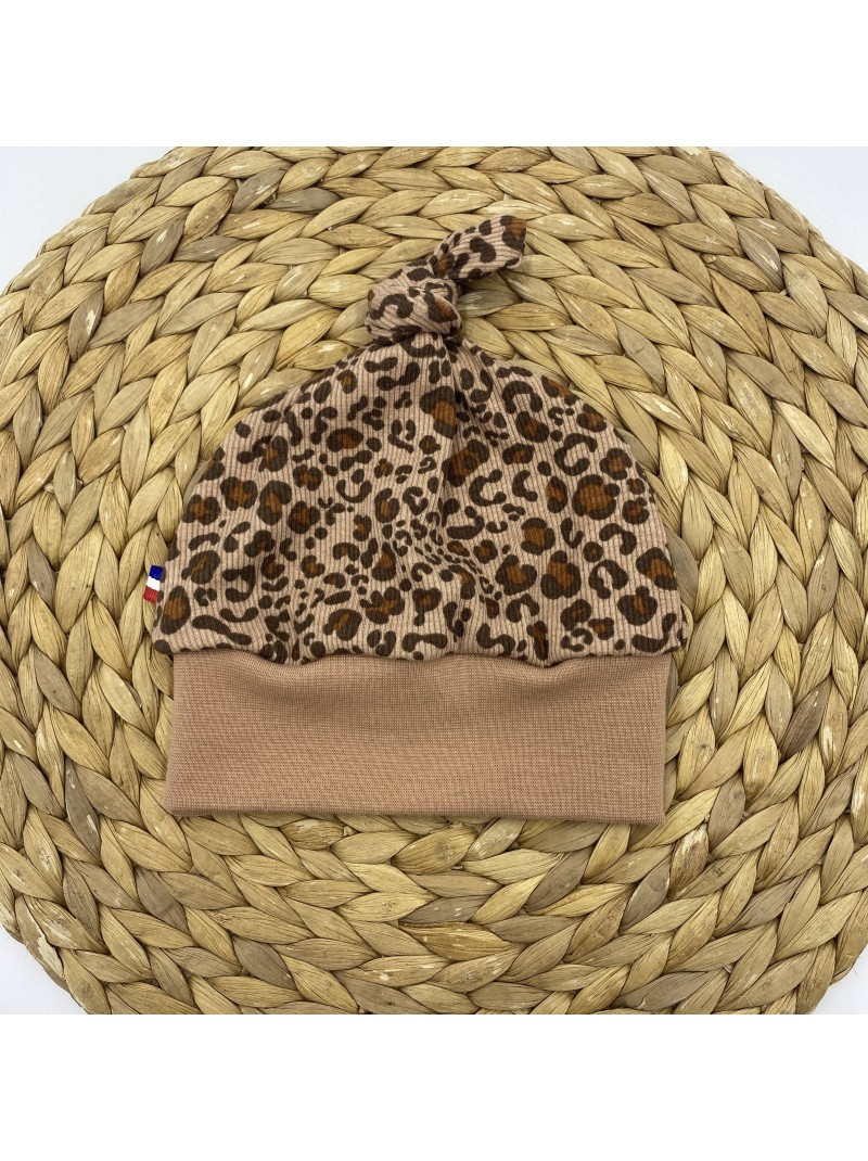 bonnet evolutif avec noeud graou Les Mômes des Dômes - Bonnet évolutif avec noeud Graou