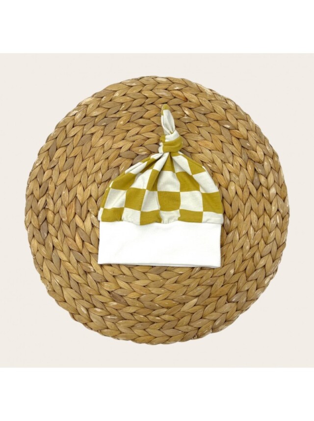 Bonnet évolutif avec noeud Kallax par la marque Les Mômes des Dômes Les Mômes des Dômes - Bonnet évolutif avec noeud Kallax