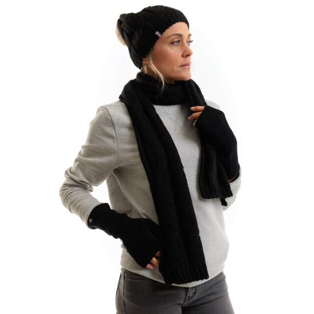 BONNEFOY - Bonnet pompon femme – Taille unique