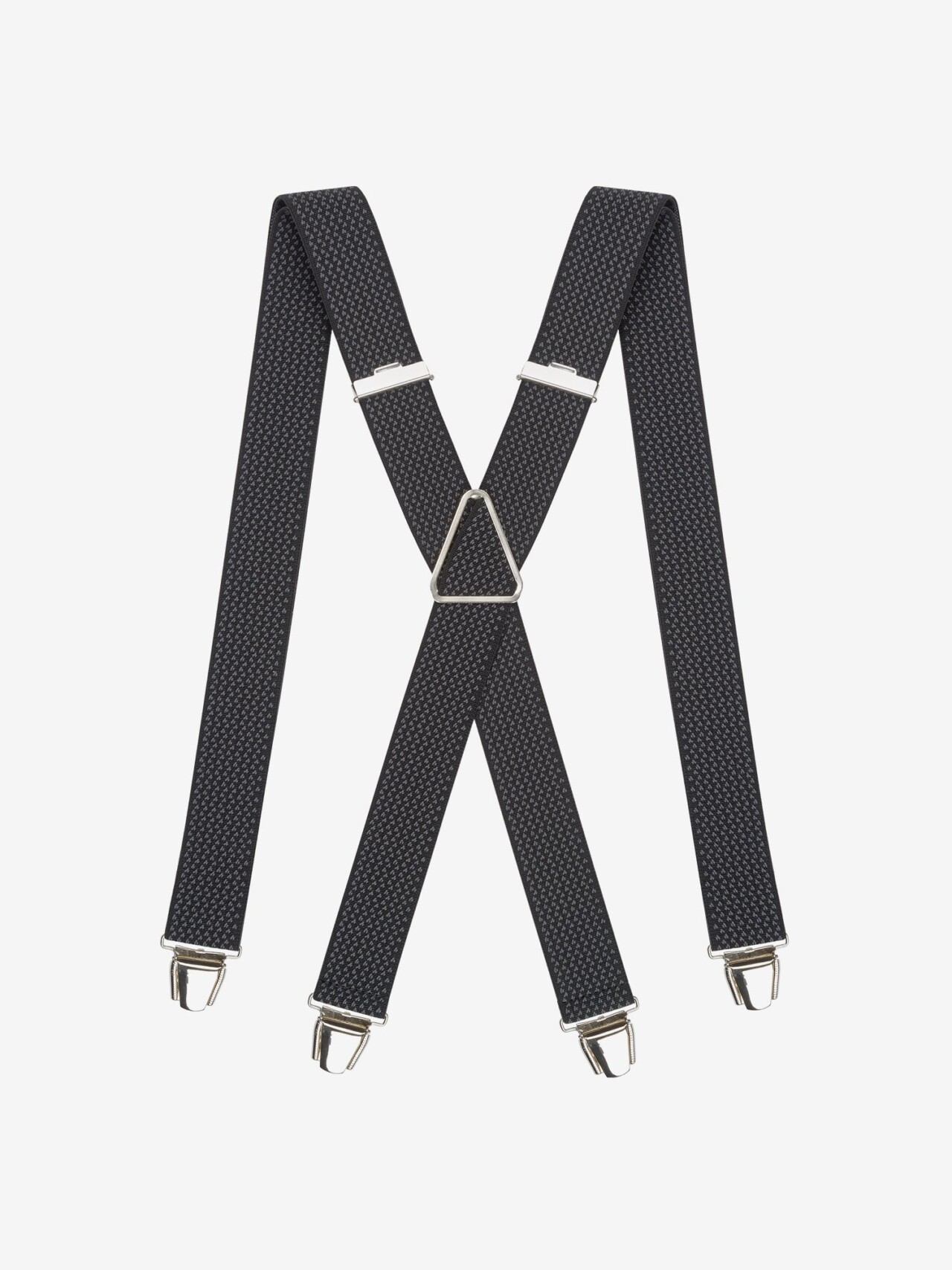 bretelles a motifs classiques 4122807 Pierrot - Bretelles à Motifs Classiques – Noir