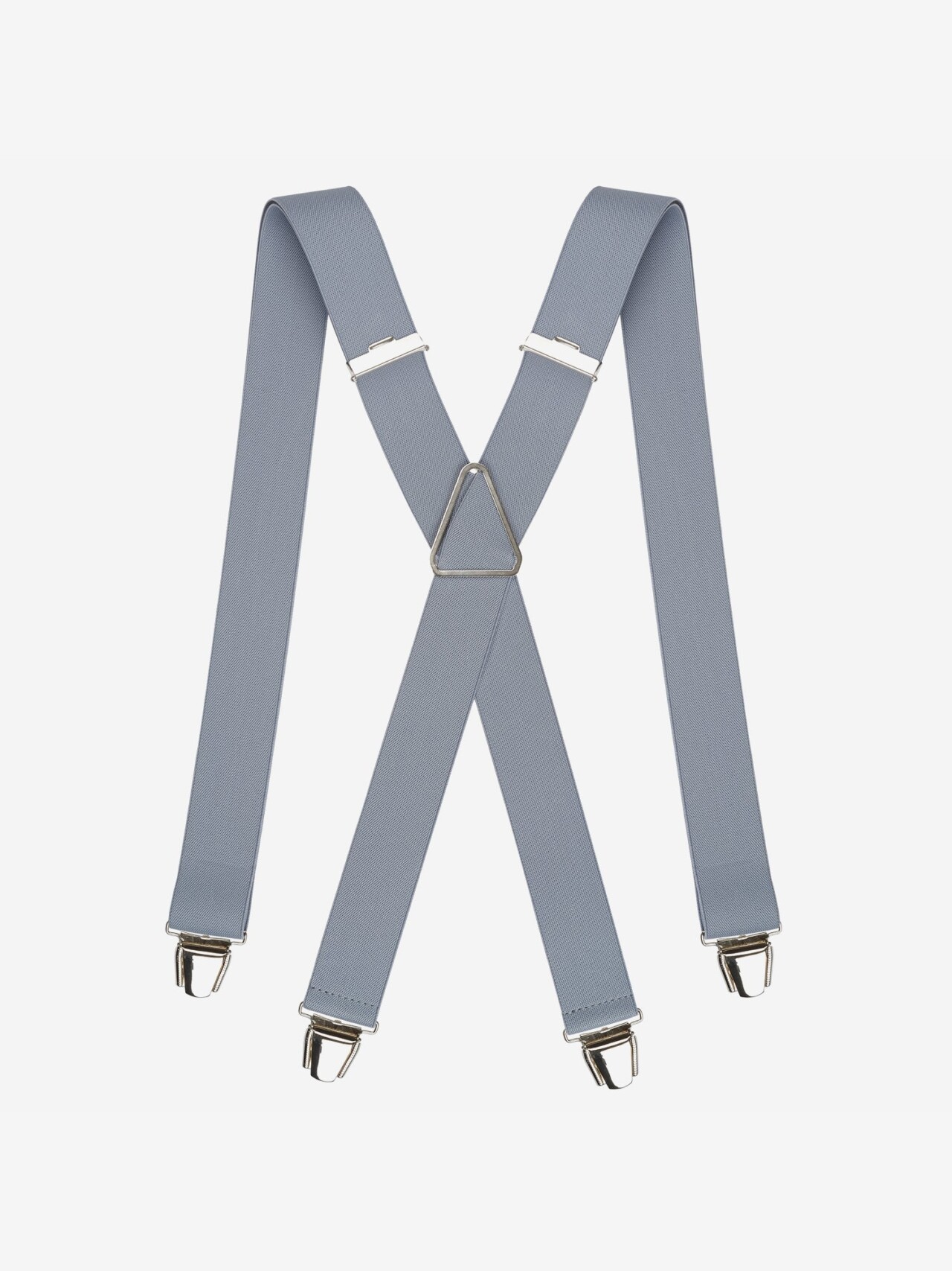 bretelles unies classiques 1666411 Pierrot - Bretelles Unies Classiques – Gris
