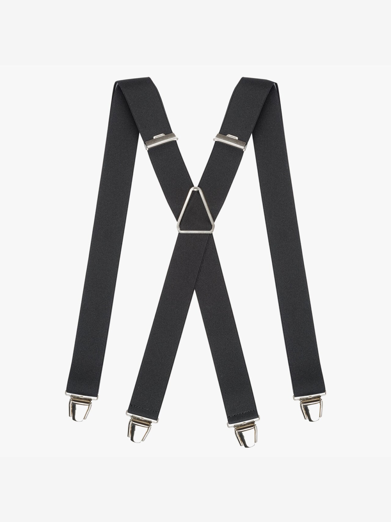 bretelles unies classiques 2316481 Pierrot - Bretelles Unies Classiques – Noir