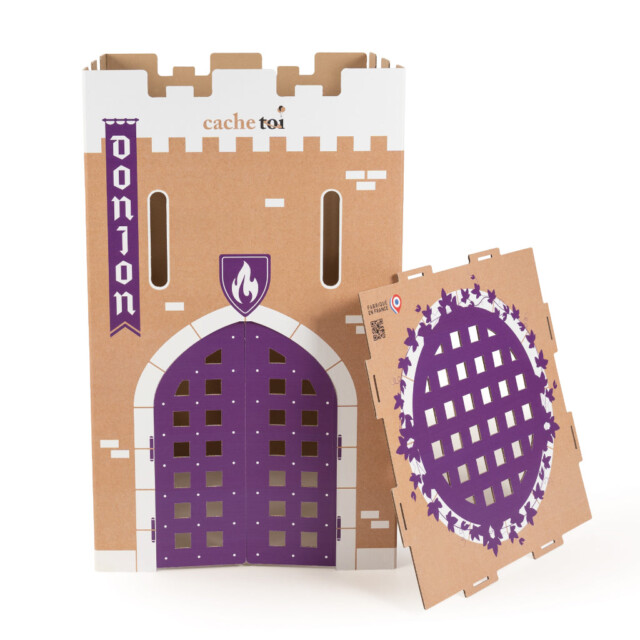 cache-toi - CACHE TOI cabane pliable made in France en carton – DONJON