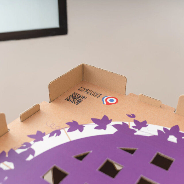 cachetoi - CACHE TOI cabane pliable made in France en carton - DONJON