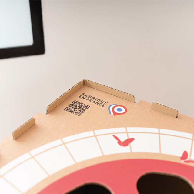 cachetoi - CACHE TOI cabane pliable made in France en carton - HOME