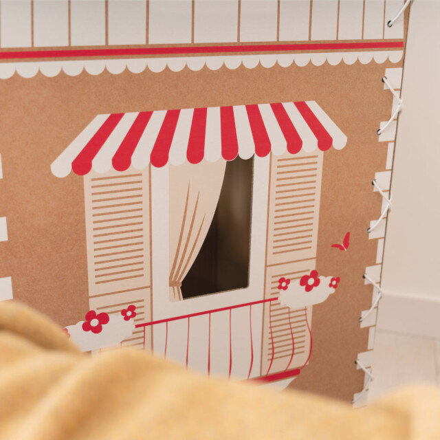 cachetoi - CACHE TOI cabane pliable made in France en carton - HOME