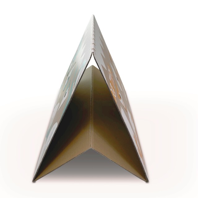 cachetoi - CACHE TOI cabane pliable made in France en carton - TIPI