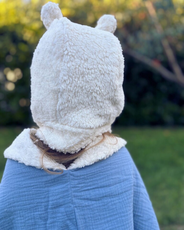 Petit Pote - Cagoule bébé & enfant / Coton – 1-4 ans / Ecru
