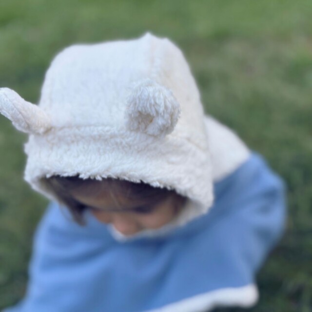 Petit Pote - Cagoule bébé & enfant / Coton – 1-4 ans / Ecru