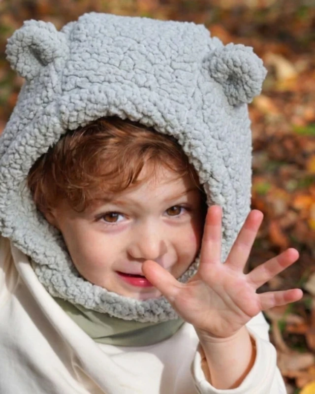 Petit Pote - Cagoule Ourson bébé & enfant