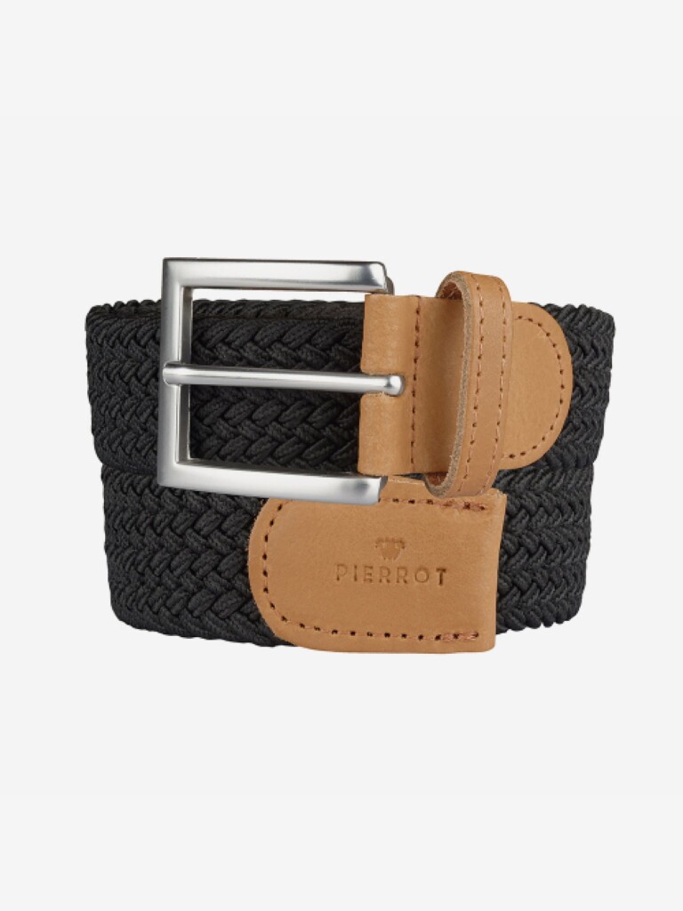 ceinture tressee 7443652 Pierrot - Ceinture Tressée Noir – Noir / L (44-52)