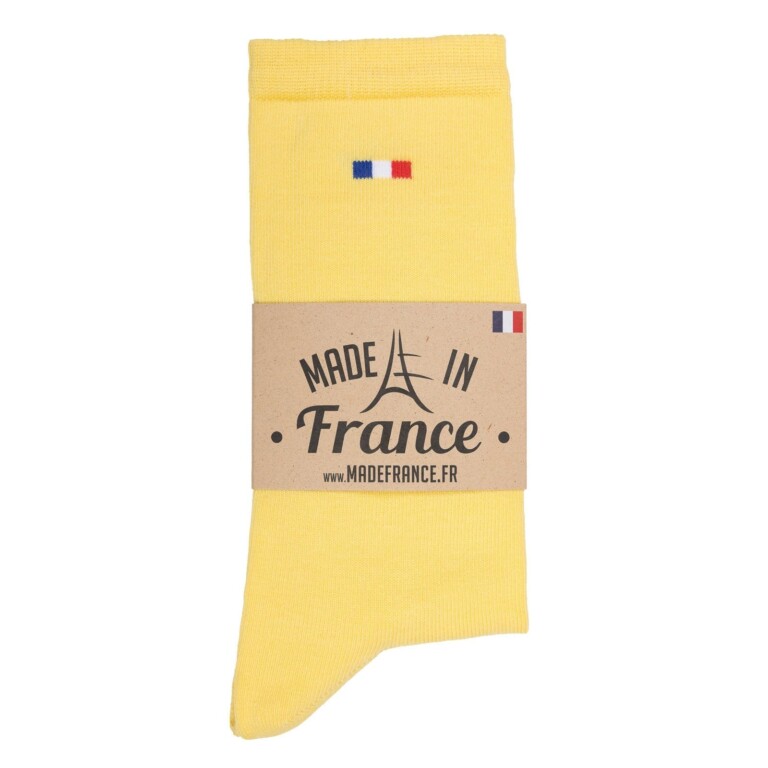 PALÂBA - Chaussette française - jaune – 35/38
