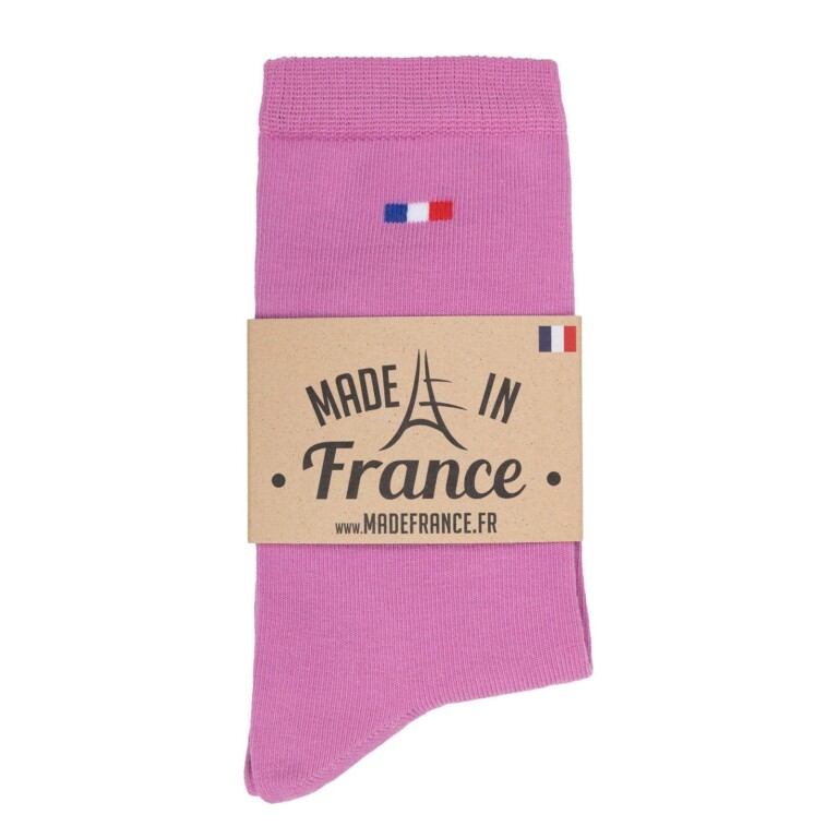 PALÂBA - Chaussette Made In France - Rose – 35/38
