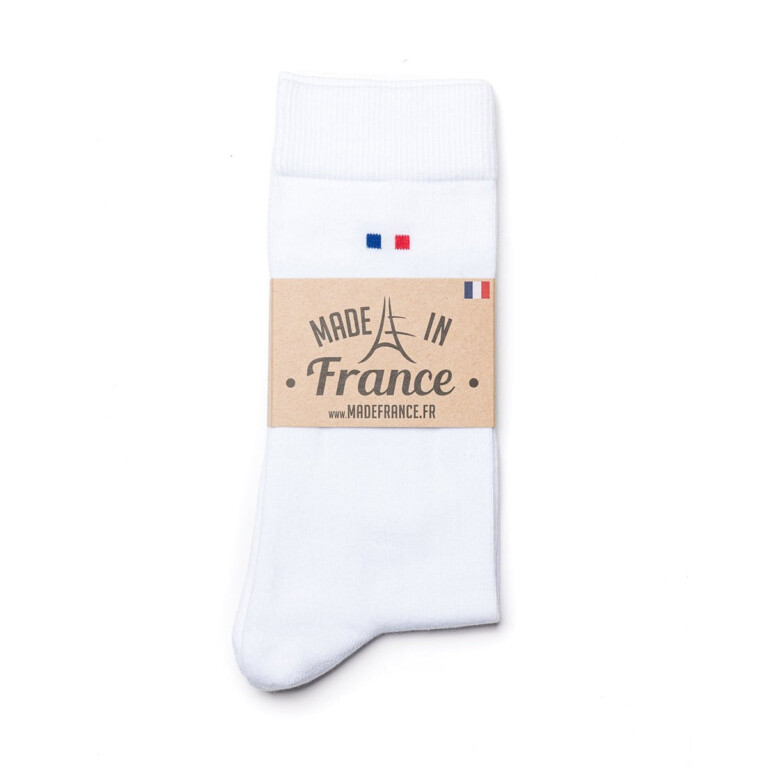 PALÂBA - Chaussettes homme blanches - Lot de 3 – 39/42 / 39/42 / 39/42