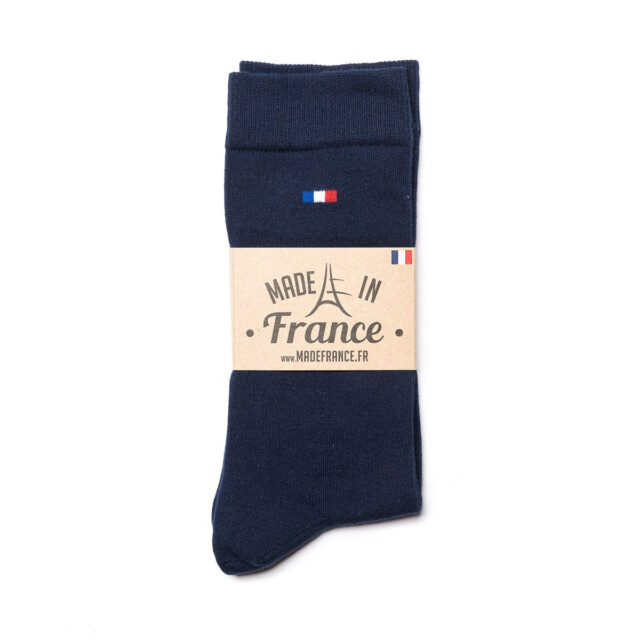 PALÂBA - Chaussettes homme bleu marine - Lot de 6 – 43/46