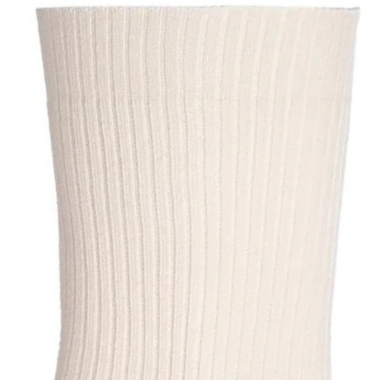 Maison Broussaud - Les non-comprimantes - chaussettes femme - coton beige – 39/41 / Beige