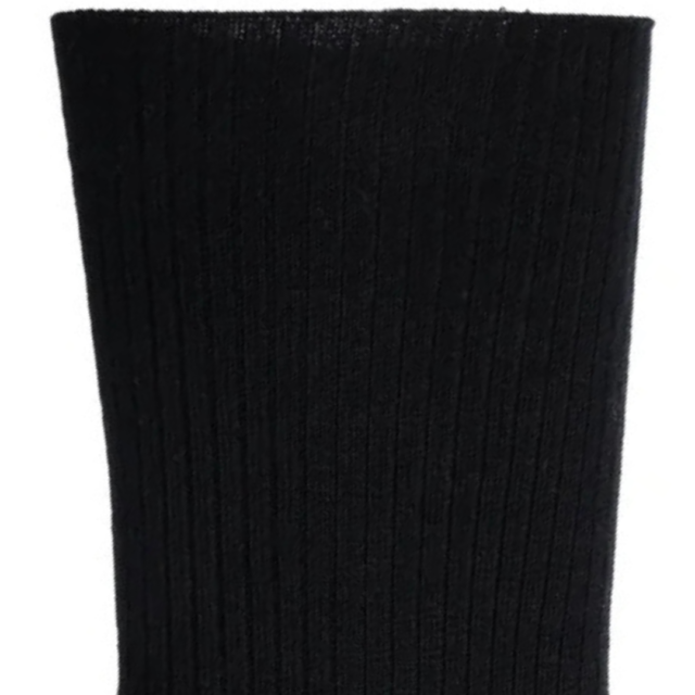 Maison Broussaud - Les non-comprimantes - chaussettes homme - coton noir – 43/46 / Noir