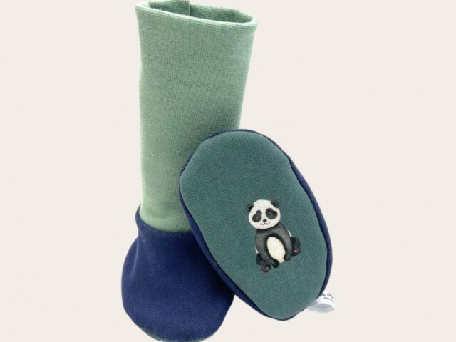 chaussons de portage danae Les Mômes des Dômes - Chaussons de portage Danaé