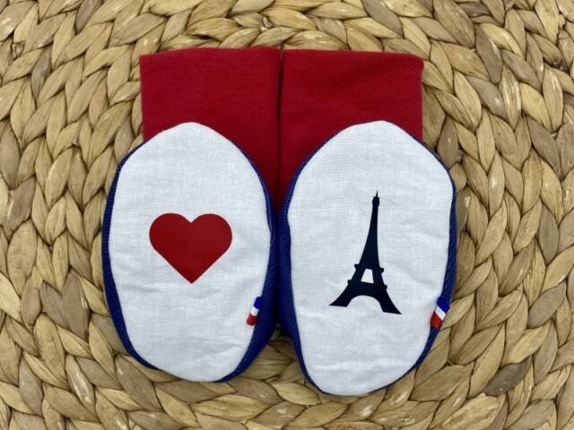 chaussons de portage gustave Les Mômes des Dômes - Chaussons de portage Gustave