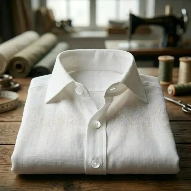 PALÂBA - Chemise en lin blanc homme | Intemporelle – 3XL