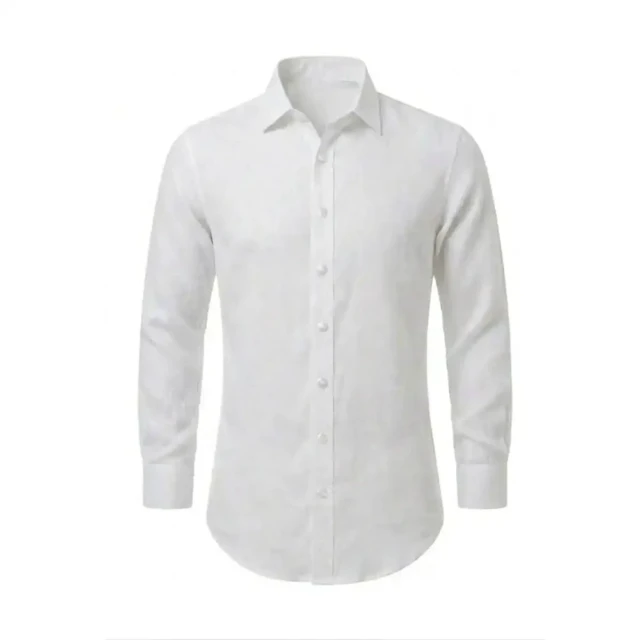PALÂBA - Chemise en lin blanc homme | Intemporelle – 3XL