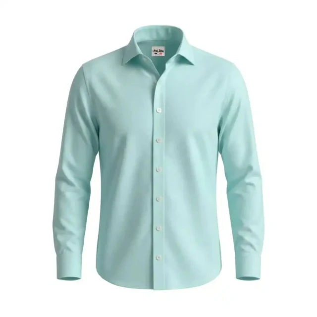 PALÂBA - Chemise vert d'eau homme | Le pastel tendance – 3XL