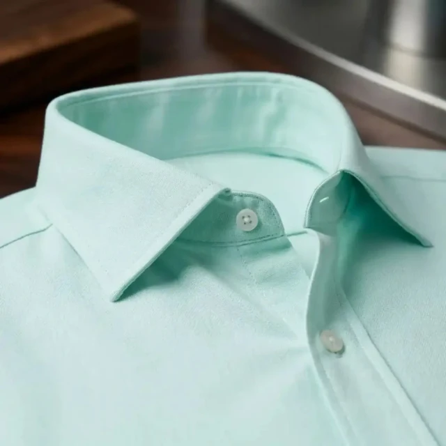 PALÂBA - Chemise vert d'eau homme | Le pastel tendance – 3XL