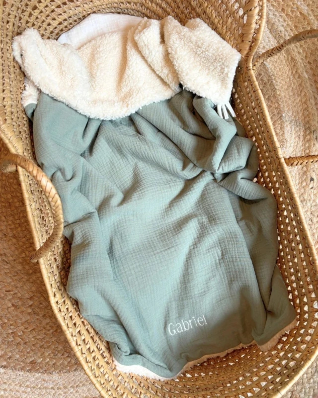 Petit Pote - Couverture personnalisée / Coton bio