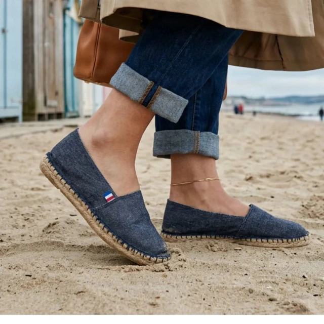 PALÂBA - Espadrille femme Trouville Denim