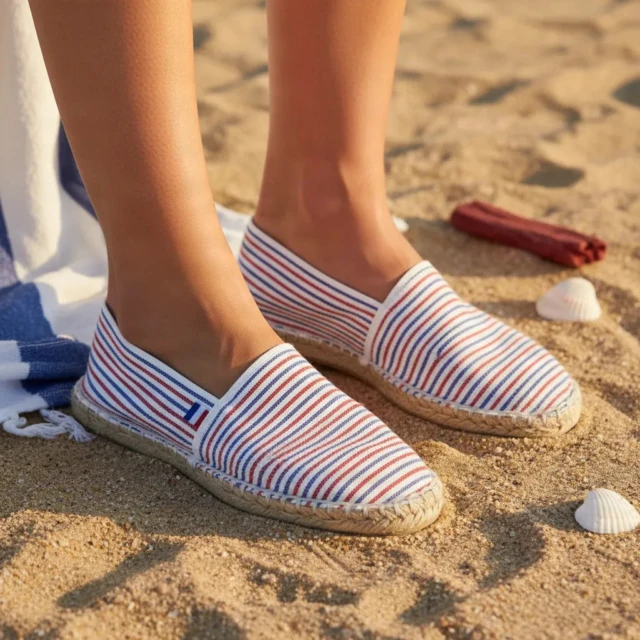 PALÂBA - Espadrille homme La French — Tricolore