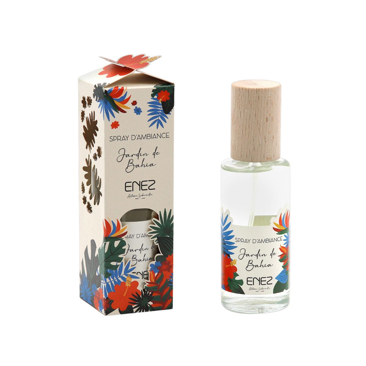 etui spray ambiance jardindebahia Enez - Spray - Collection « Jardin de Bahia » – 100ml