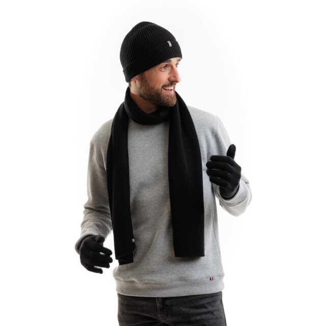 BONNEFOY - Gants homme tactile noir – L/XL