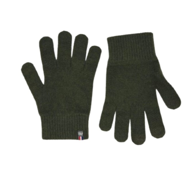 BONNEFOY - Gants laine Kaki Femme – S/M