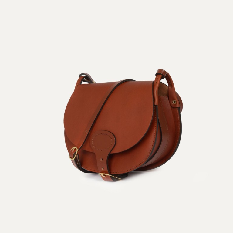 Bleu De Chauffe - Gibecière Diane M - Rust/Cognac