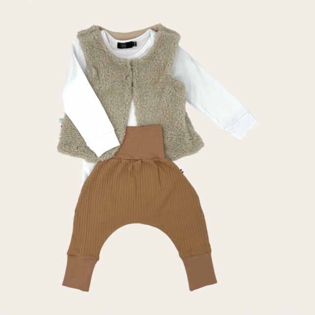 Les Mômes des Dômes - Gilet de berger bébé