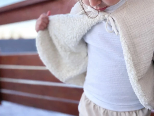 Petit Pote - Gilet sans manches réversible / Coton bio