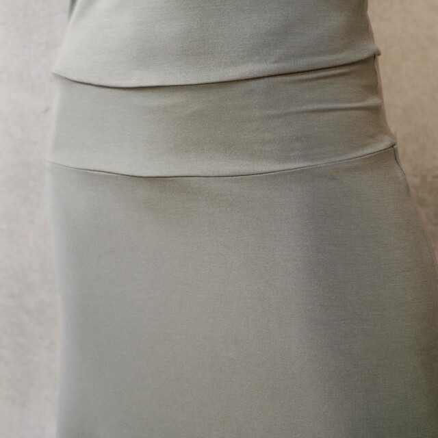 Thelma Rose - Robe midi fluide Gloria – T3 (42/44) / Kaki