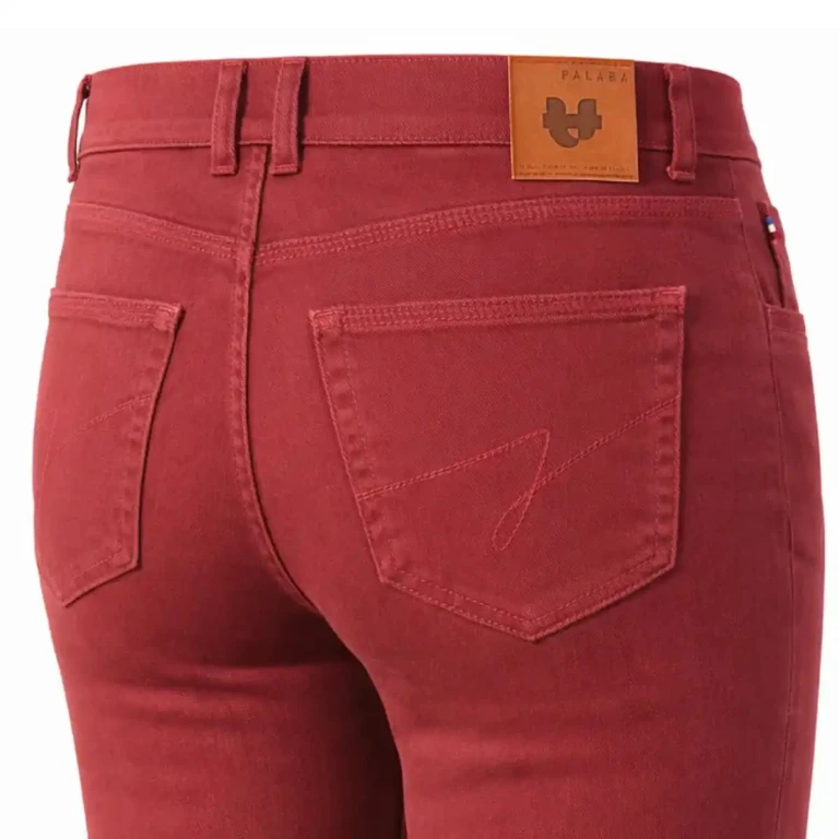 PALÂBA - Jean français Femme bordeaux – 42