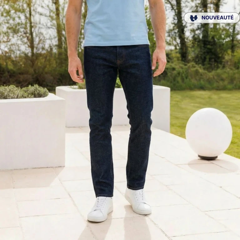 PALÂBA - Jean brut homme | Coupe droite