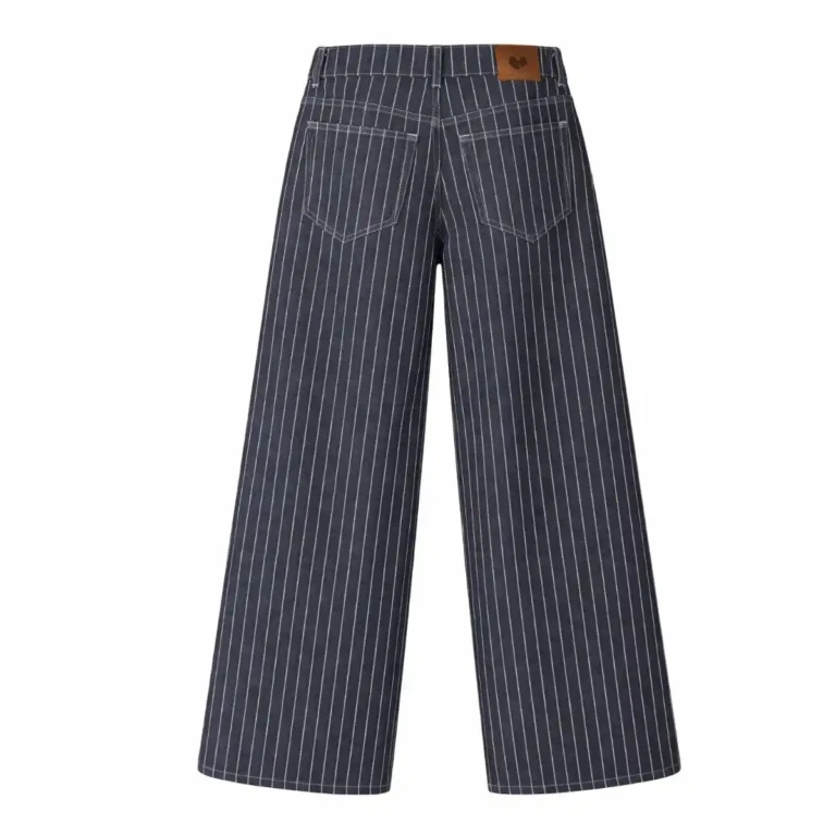 PALÂBA - Jean Extra large femme rayé – 44